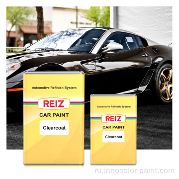 REIZ CLEAR COAM CAR Refinish Repair Paint High Gloss автомобильная краска прозрачная слоя